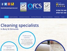 Tablet Screenshot of familycleaningservices.co.uk